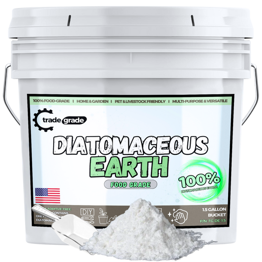 Diatomaceous Earth Powder for Plants, Home, and Pets | Multi-Purpose Diatomaceous Earth for Gardening, Soil Improvement, and Indoor Use