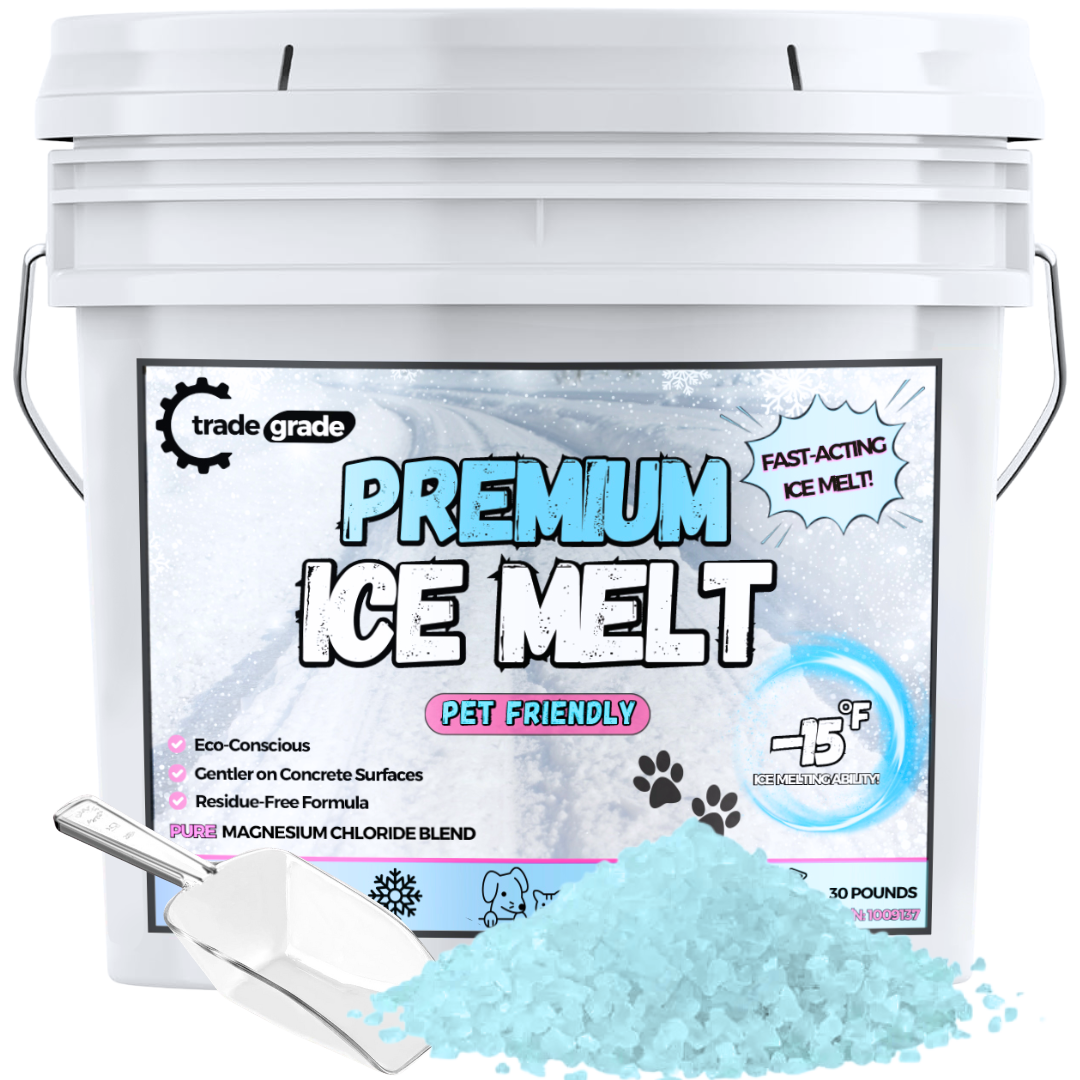 Premium Pet-Safe Ice Melt - Magnesium Chloride