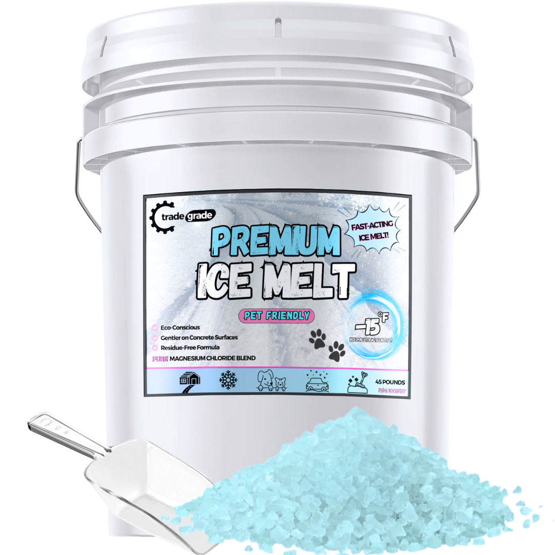 Premium Pet-Safe Ice Melt - Magnesium Chloride