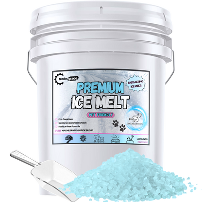 Premium Pet-Safe Ice Melt - Magnesium Chloride