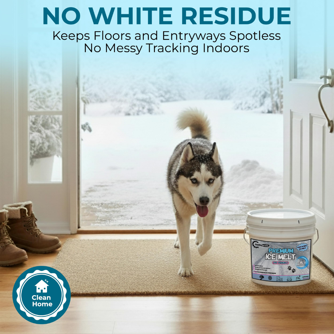 Premium Pet-Safe Ice Melt - Magnesium Chloride