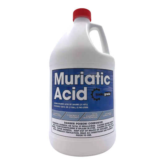 Trade Grade Muriatic Acid - 4 Gallons