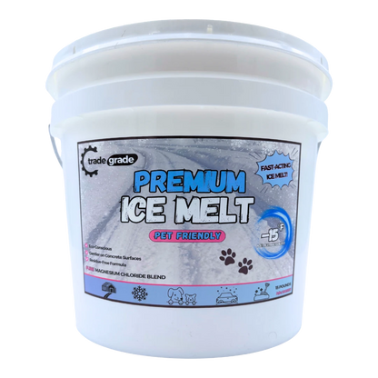 Premium Pet-Safe Ice Melt - Magnesium Chloride